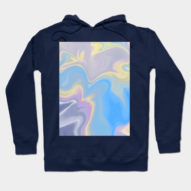 Abstract Watercolour pastel splash Hoodie by Arch4Design